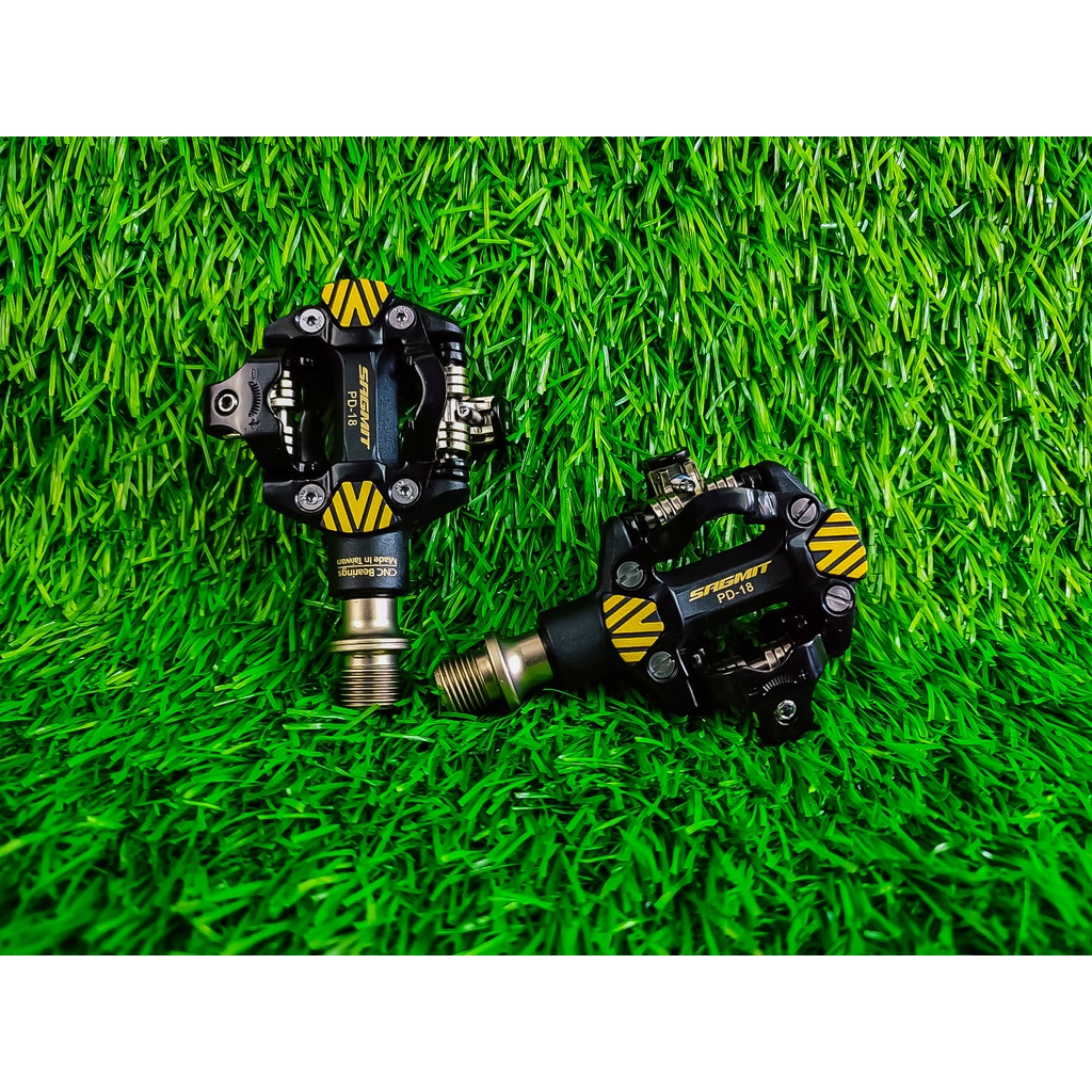 JARVIS Sagmit PD18 Sealed Bearing Clipless Pedal Alloy Mountain Bike MTB Road Bike CLEATS PEDAL