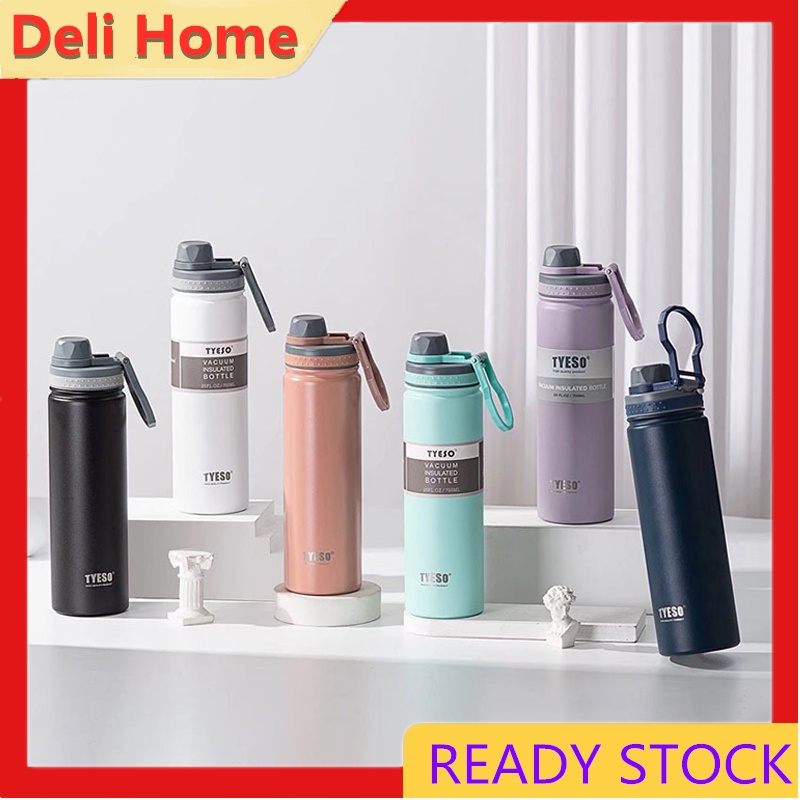 Original Tyeso Vacuum Flask Insulated Tumbler Hot And Cold Thermoflask ...