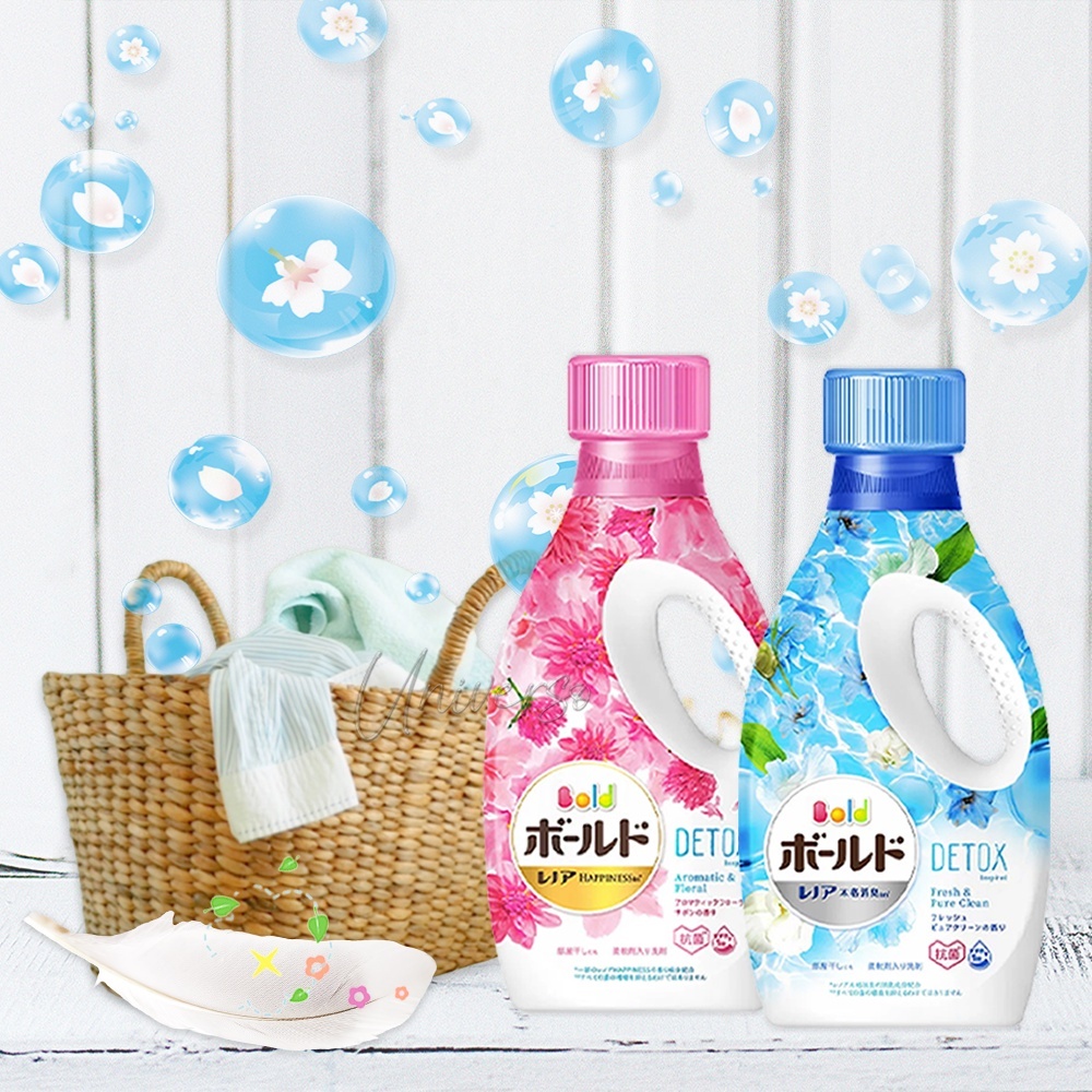 Japan P&G Bold antibacterial deodorant fragrance laundry detergent
