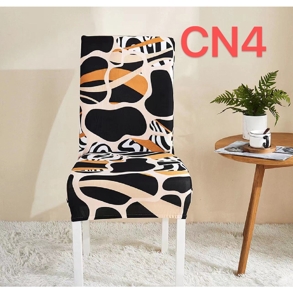 1pcs Elastic Chair Cover Printed chair cover Shopee Philippines
