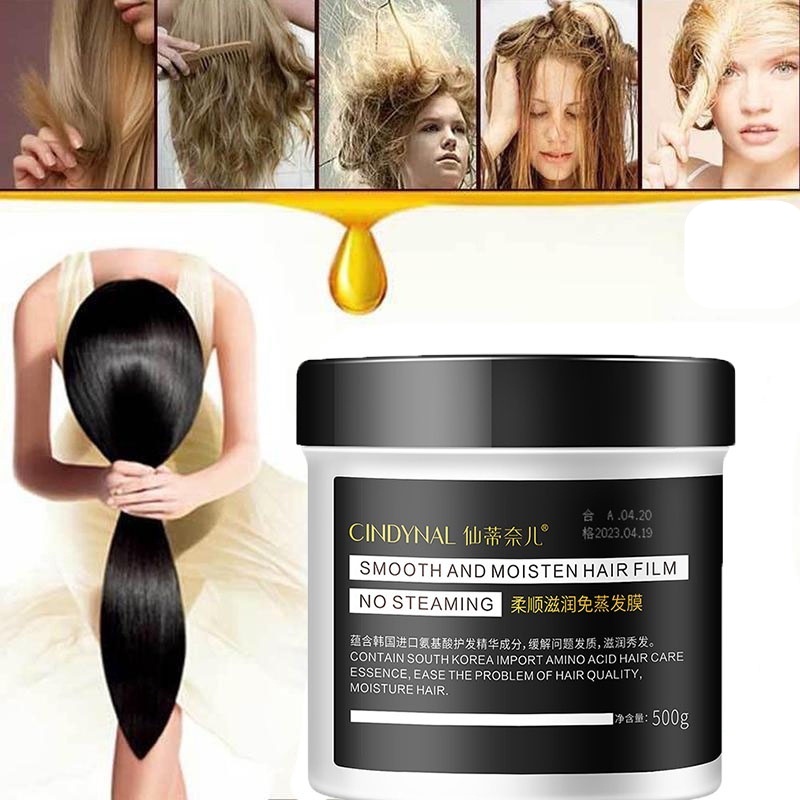 Hair Treatment Mask Deep Repair Hair Film Nourishment Softening