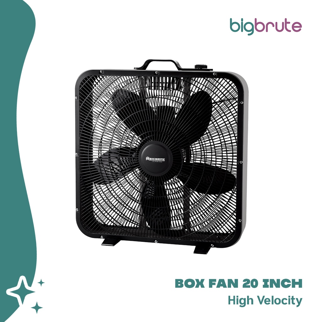 Big Brute Box Fan High Velocity 20 Inch Shopee Philippines