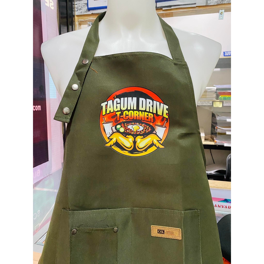 Customized Apron with your Logo Print | Shopee Philippines