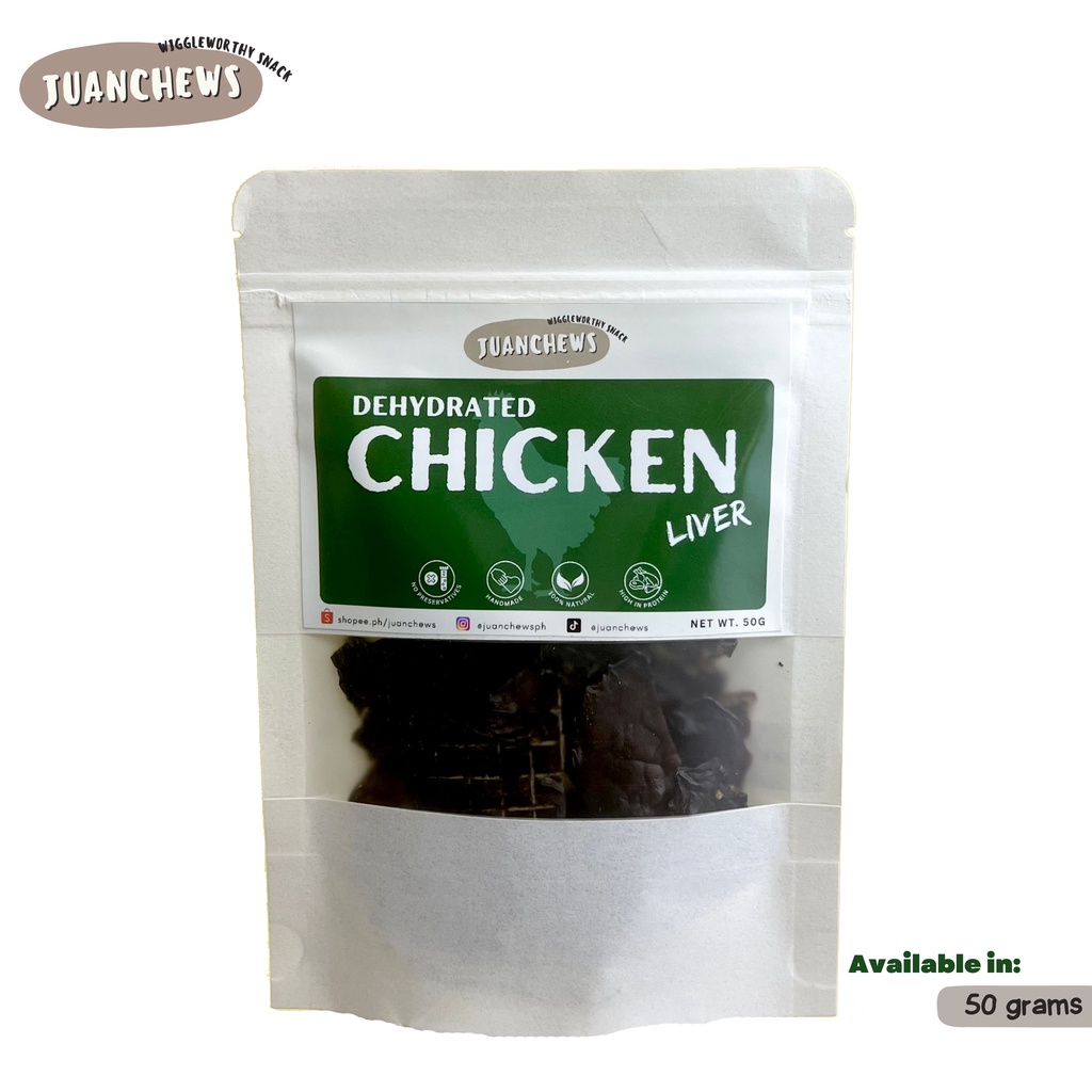All Natural Dehydrated CHICKEN LIVER Pet Treats Shopee Philippines