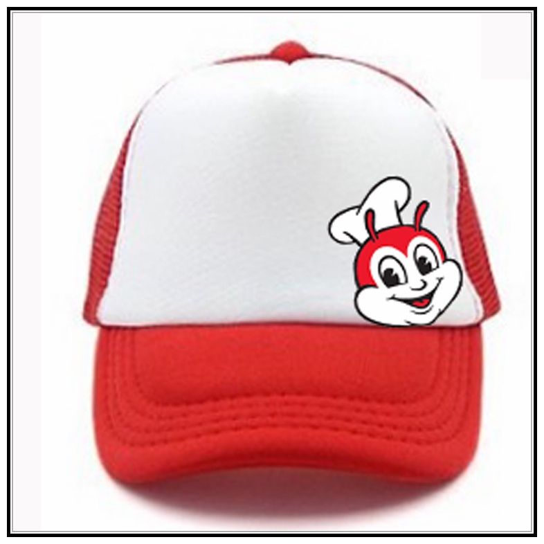 Jollibee Classic Trucker Net Cap Hat Mesh Snap Back Hero Fashion Trend