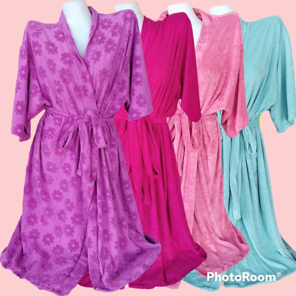 ISABELLA Unisex Bathrobe for Adults Shopee Philippines