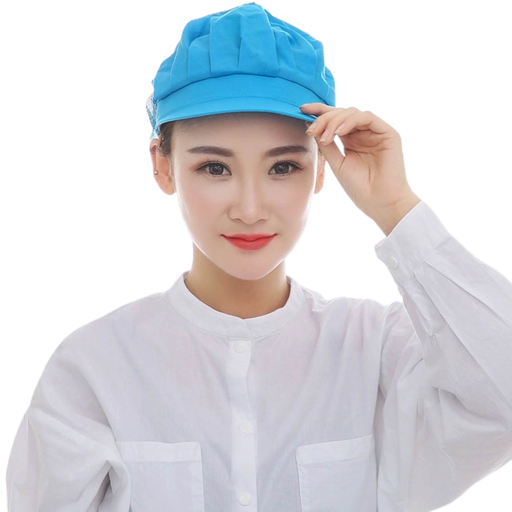 Elastic Mesh Caps Cafe Bar Kitchen Restaurant Hotel Bakery Chef Uniform