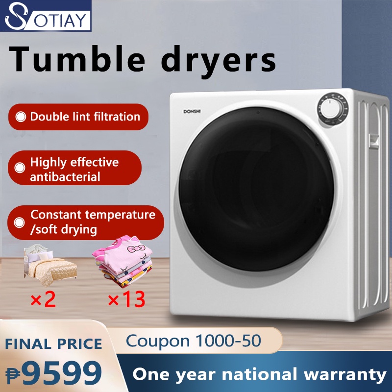 household automatic Front Load Tumble Electric Vented Dryer