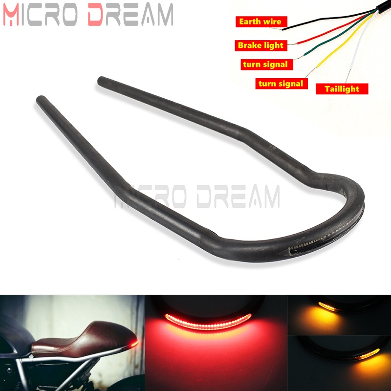 Motorcycle End Brat Style Seat Frame Hoop Loop Cafe Racer For Suzuki ...