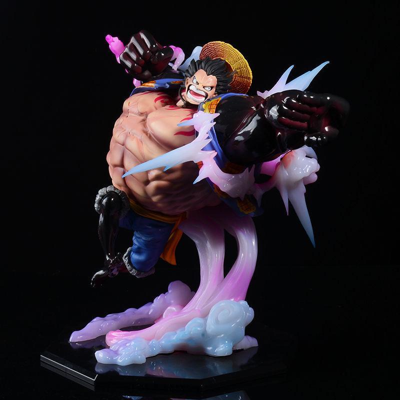 Hey Anime-One Piece Luffy Gear 4 Bounceman figures with colour box ...