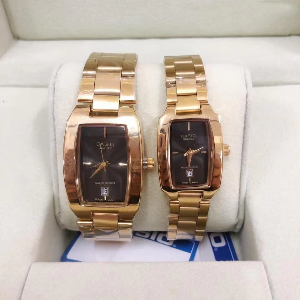 24k gold casio watch clearance