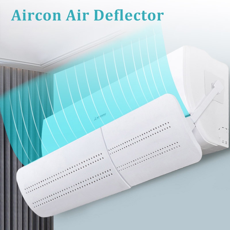 Universal Aircon Wind Deflector Adjustable Air Conditioner Windshield