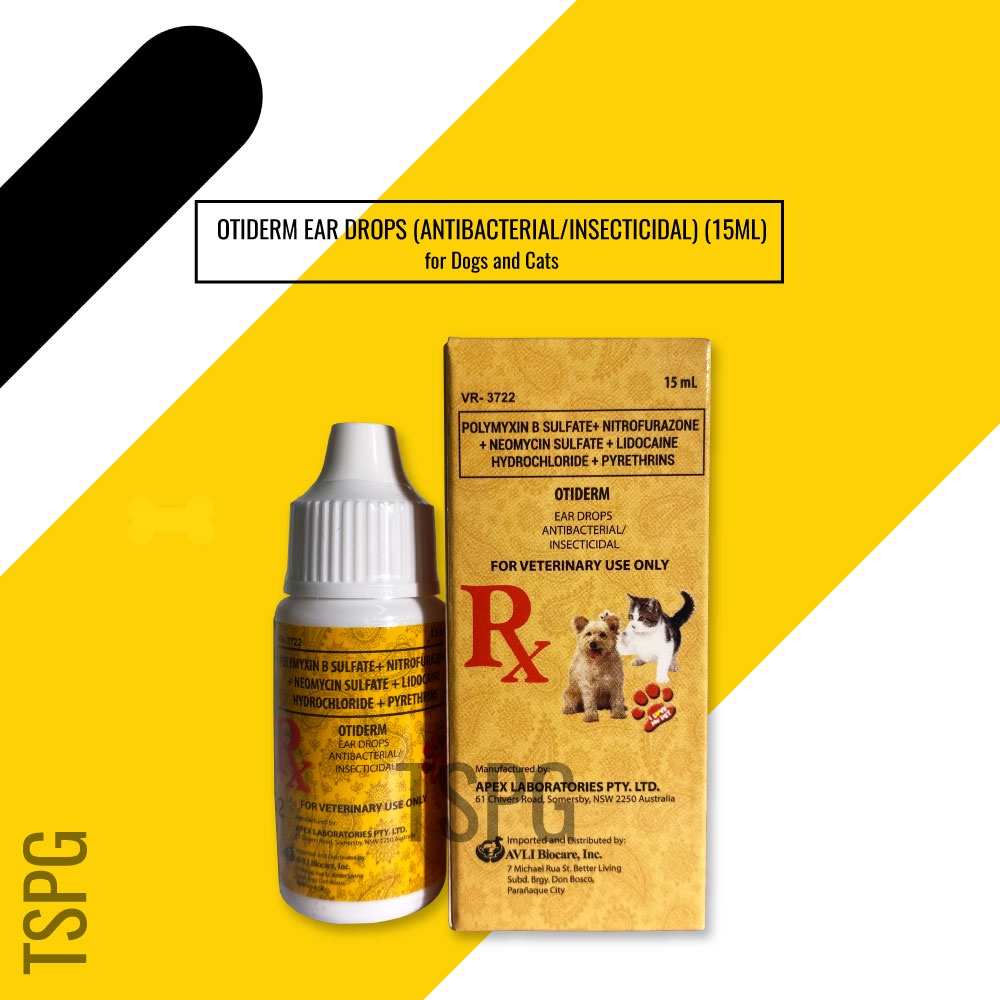 Antibacterial ear on sale drops for dogs