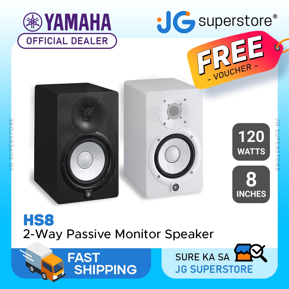 Yamaha passive 2024 studio monitors