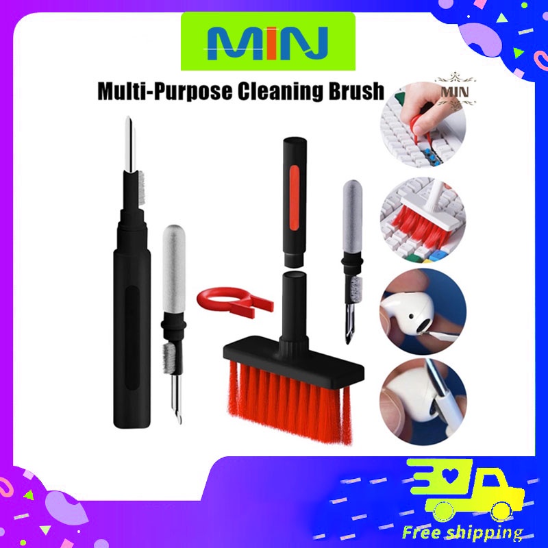 High Quality 5 In 1 Keyboard Cleaning Brush Computer Earphone Cleaning ...