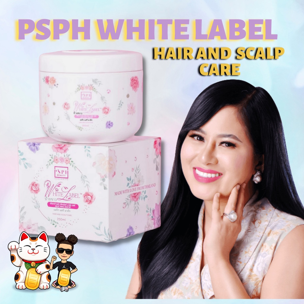 White Label by PSPH Beauty Hair Treatment Shampoo Made in Thailand Hair