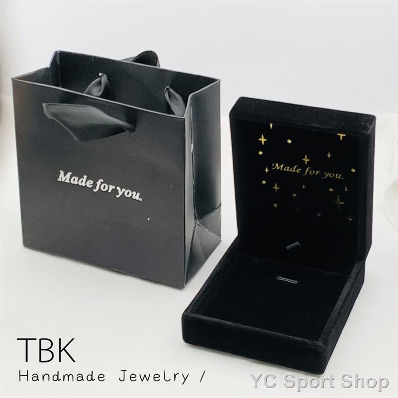 TBK High Jewelry Gift Box Necklace Box Packaging Bag Memorial Day