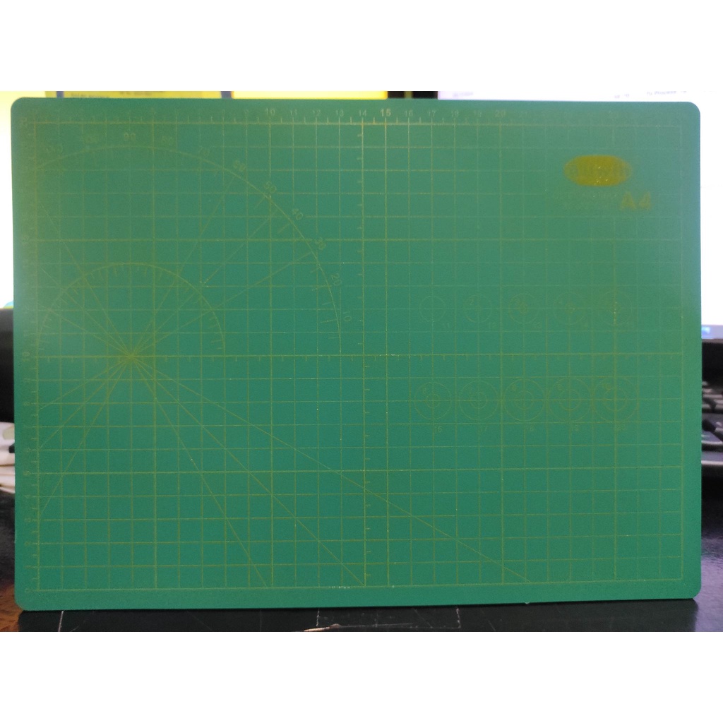 Double Sided Self Healing Cutting Mat A5 / A4 Size (ALLWIN) Shopee