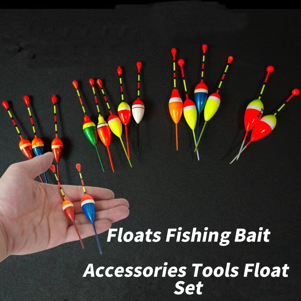 5PCS Fishing Lure Floats Fishing Bait Accessories Tools Float Set