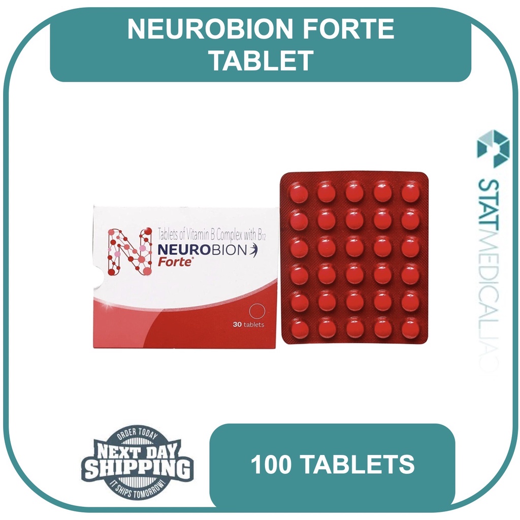 Neurobion Forte Vit B Complex B1 B6 B12 Tablet [100 Tabs] Shopee Philippines