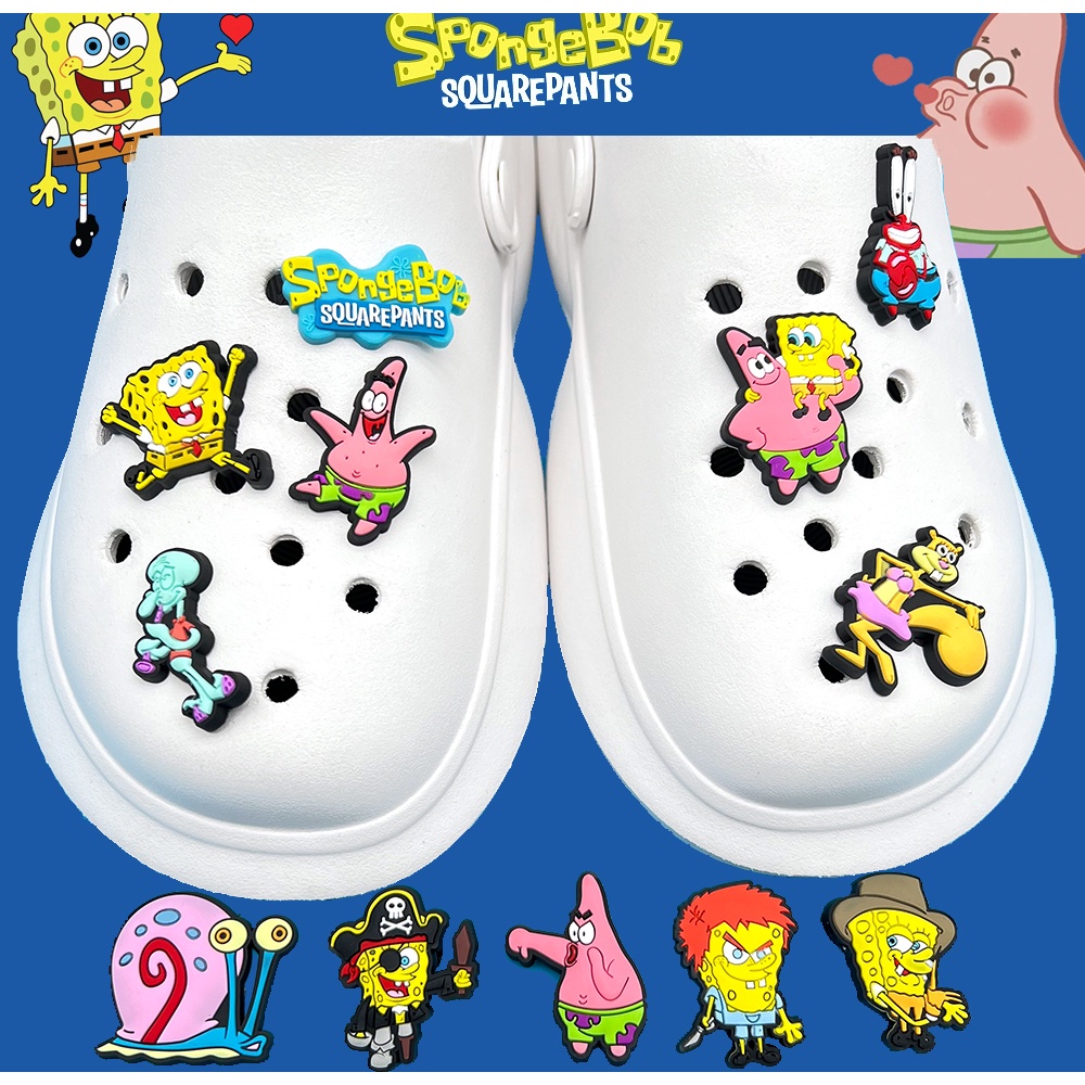 SpongeBob SquarePants Series Croc JIBZ shoe charms Shoe charms Pendant ...