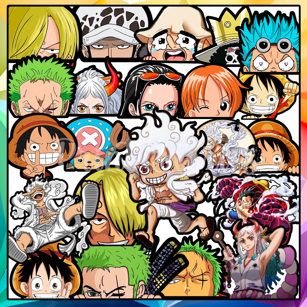 One Piece | Anime Peeker Sticker | Vinyl High Quality Sticker Good for ...