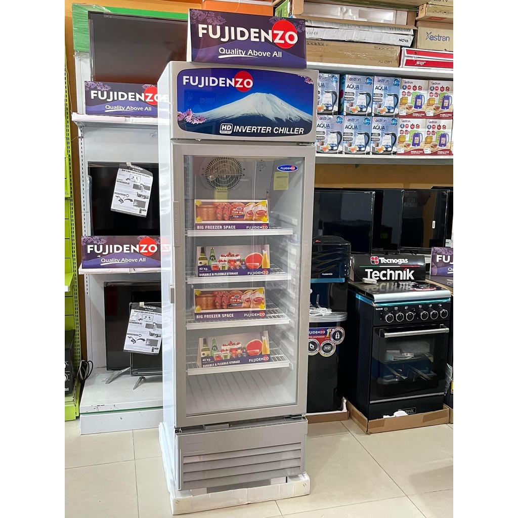 Brand new Fujidenzo 12cu. ft. Inverter Showcase Chiller Model ISUP