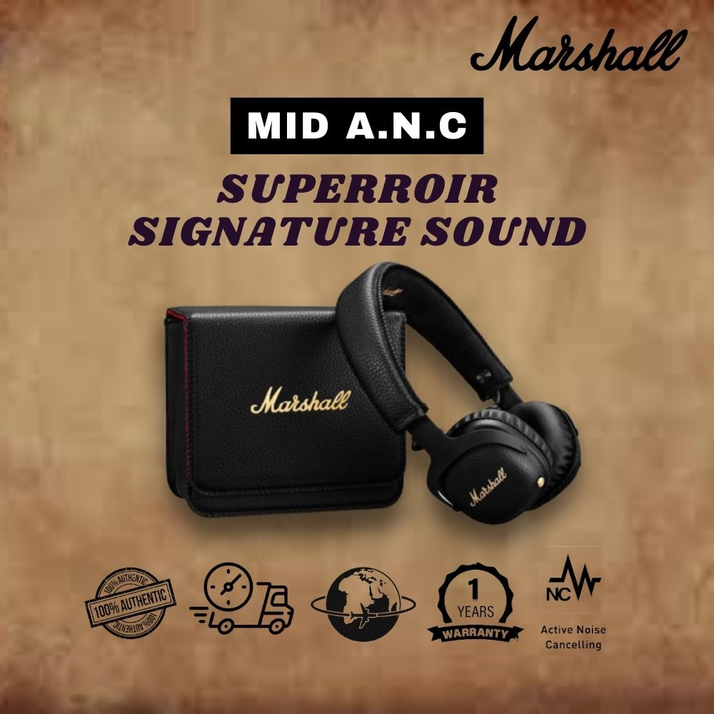 Marshall mid best sale anc noise cancelling