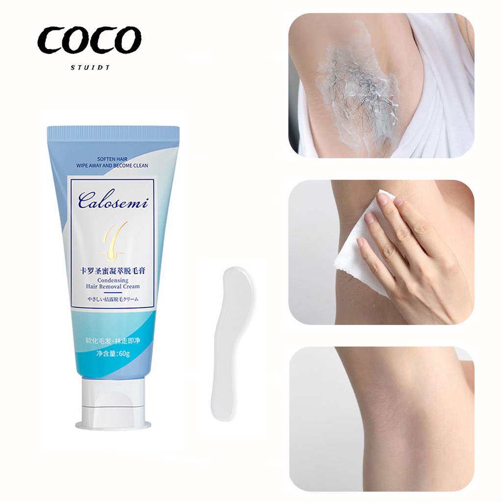 Depilatory Cream Body Painless Effective Hair Removal Cream For Men And ...