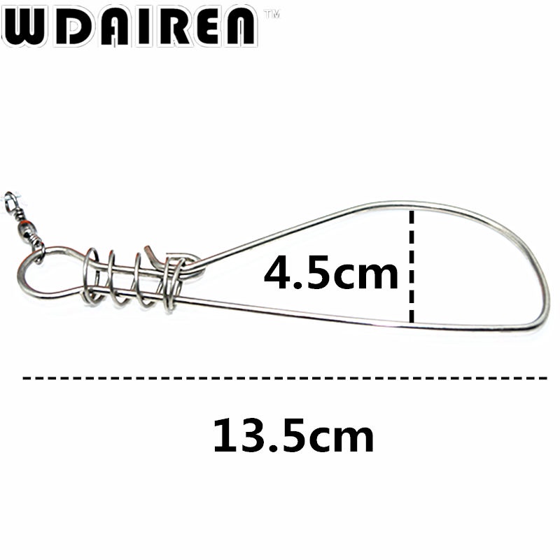 Fish Lock Buckle Wire String 5-snap Float Fish Stringer Controller Clip ...