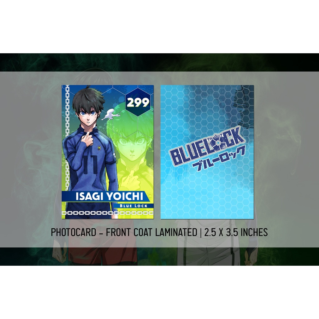 Blue Lock Football Anime Photocards (Laminated) | Shopee Philippines