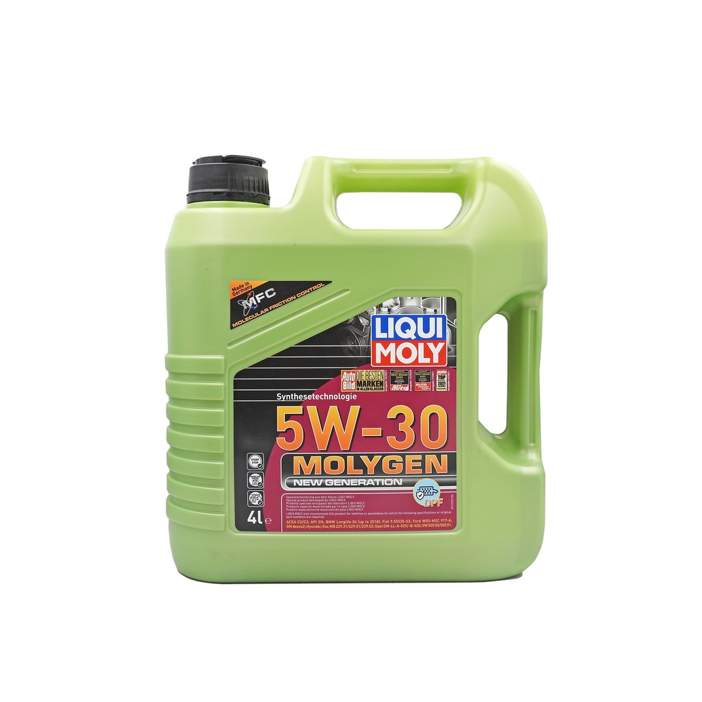 Liqui Moly Molygen New Generation DPF Dexos2 5W30 Synthetic Engine Oil ...