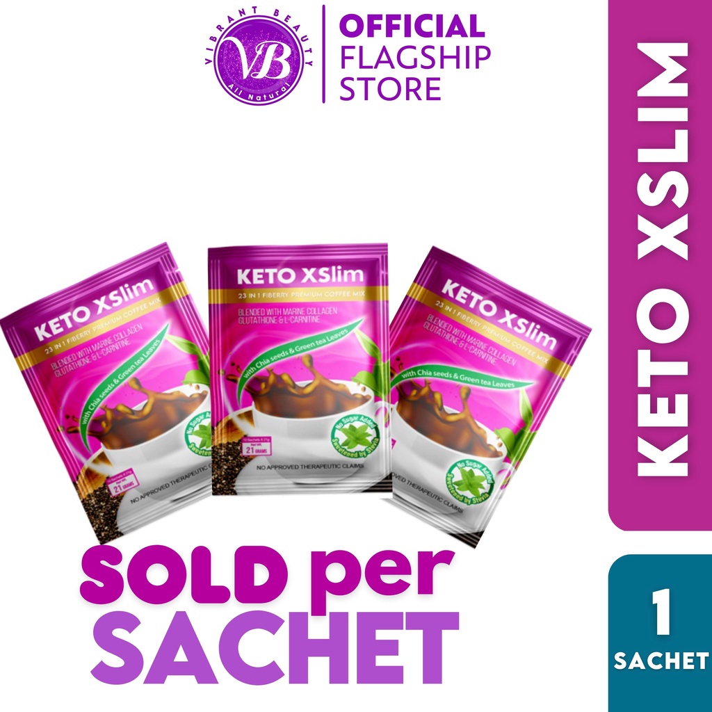 KETO XSLIM COFFEE SOLD PER SACHET Shopee Philippines