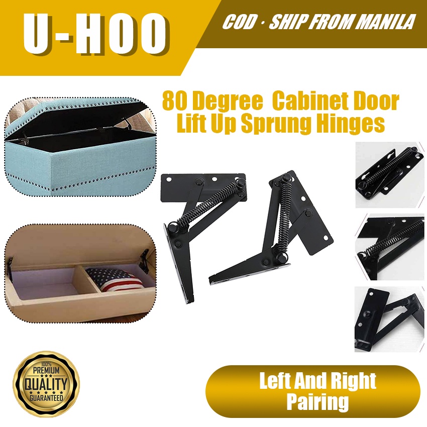 2Pcs Stainless Sofa Bed hinges Lift Up Support Sofa Closet Kitchen Hinge Sofa Bed