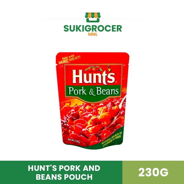 Hunt's Pork And Beans Pouch 230g Shopee Philippines