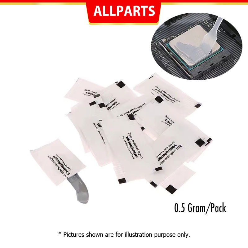 Allparts 0.5g Thermal Putty Paste For All Processors Computer Phone Cpu