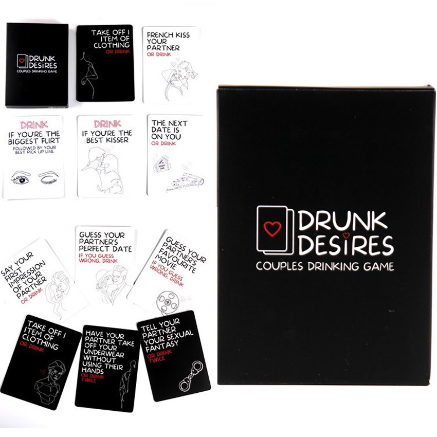 Drunk Desire : Couple Drinking Game - Romantic Game | Shopee Philippines