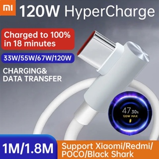 Xiaomi Mi 120W Fast Charger for Mi 10 10T 11 11T 12 13 12S Ultra Lite 11i  Poco F3 F4 X3 X4 GT M4 Redmi Note 10 11 11T 12 K60 Pro