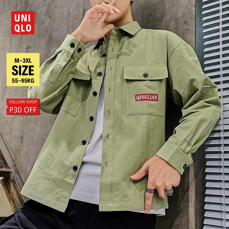 【COD】Men's Bomber Zipper Jacket Male Casual Streetwear Hip Hop Slim Fit ...