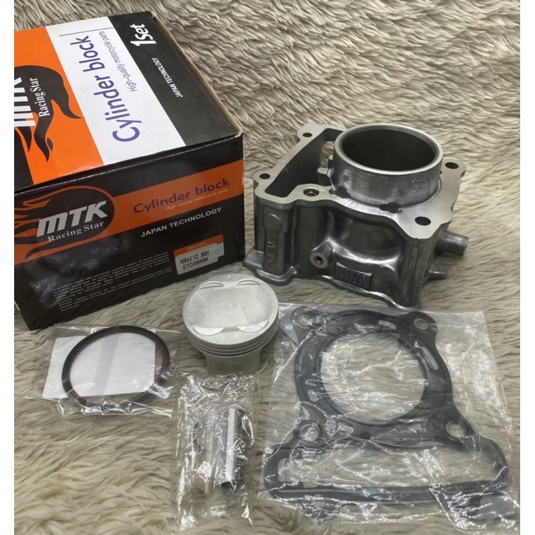 MTK CYLINDER BLOCK FOR NMAX V2 B6H STD/58MM | Shopee Philippines