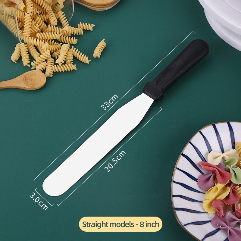 Cake Spatula Stainless Steel Offset Spatula Butter Cream Icing Frosting
