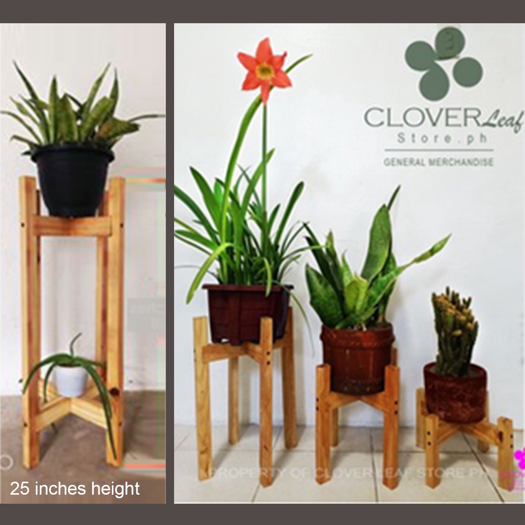 Wooden Plant Stand Rack FOR INDOOR/OUT DOOR | Shopee Philippines
