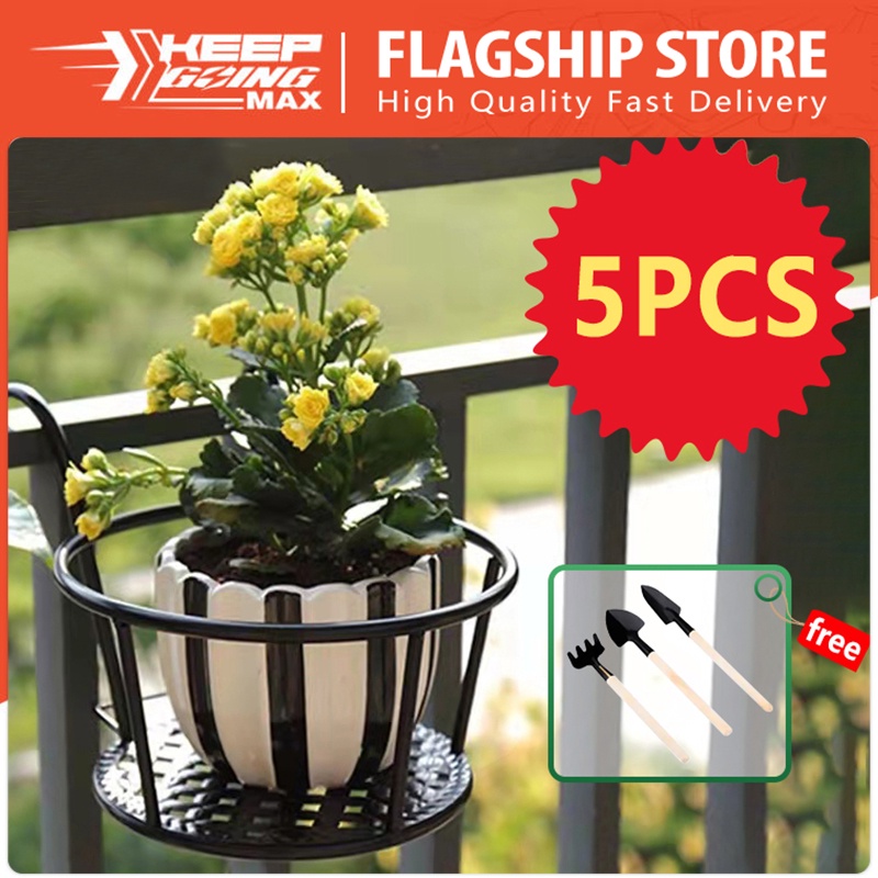 Plant rack stand indoor outdoor steel Plant Stand Hanging Flower plants