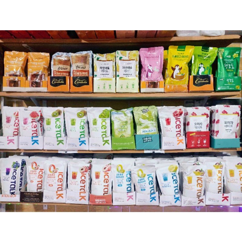 ICETALK KOREAN POUCH JUICE Shopee Philippines