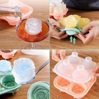 Bear Ice Cube Mold With Lid, Silicone Ice Making Tool, Ice Storage