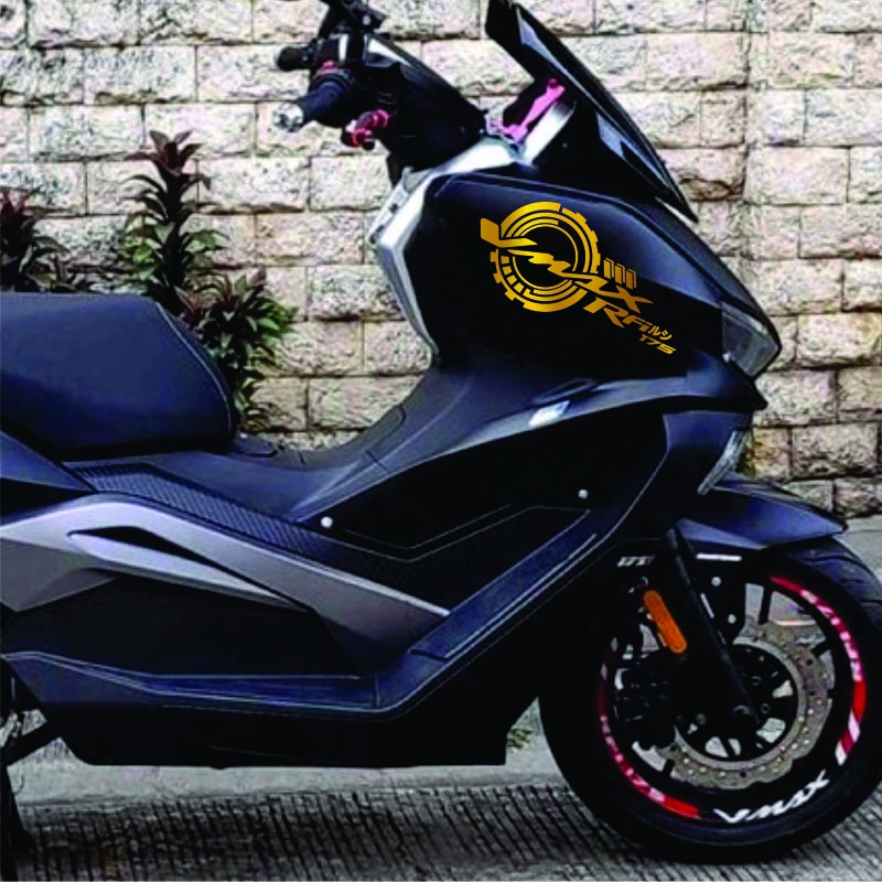 RUSI VMAX RFi 175 SIDE DECALS , RUSI RFI STICKER DECALS , VMAX RFi ...