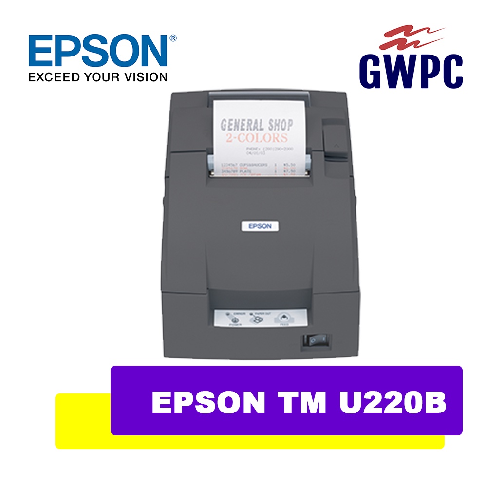 Epson TMU220B POS Printer TMU 220B TMU 220 TM U220 Shopee Philippines