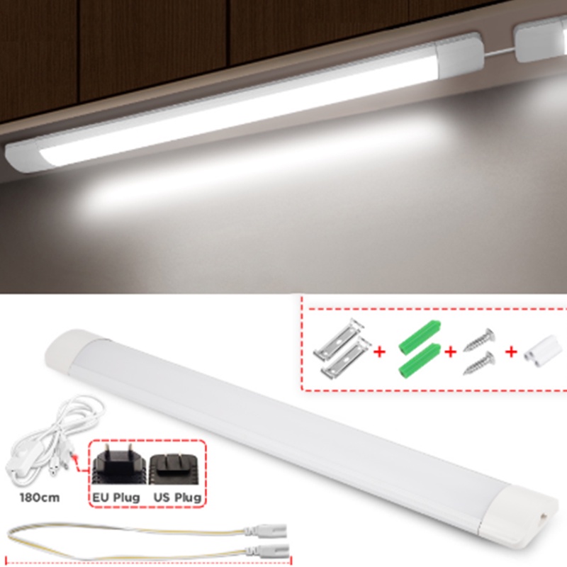 CANMEIJIA Super Bright 20w 40w LED Tube Light Lamp Celling Energy ...