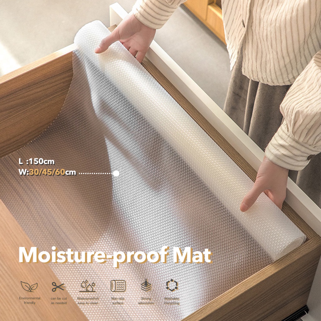EVA Drawer Mat Shelf Cover Liners Oilproof Waterproof Drawer