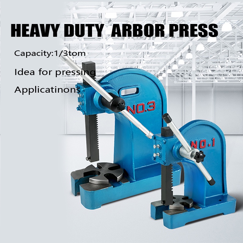 ArborPress boring machine Manual Leverage Mountable Bearings cast iron ...